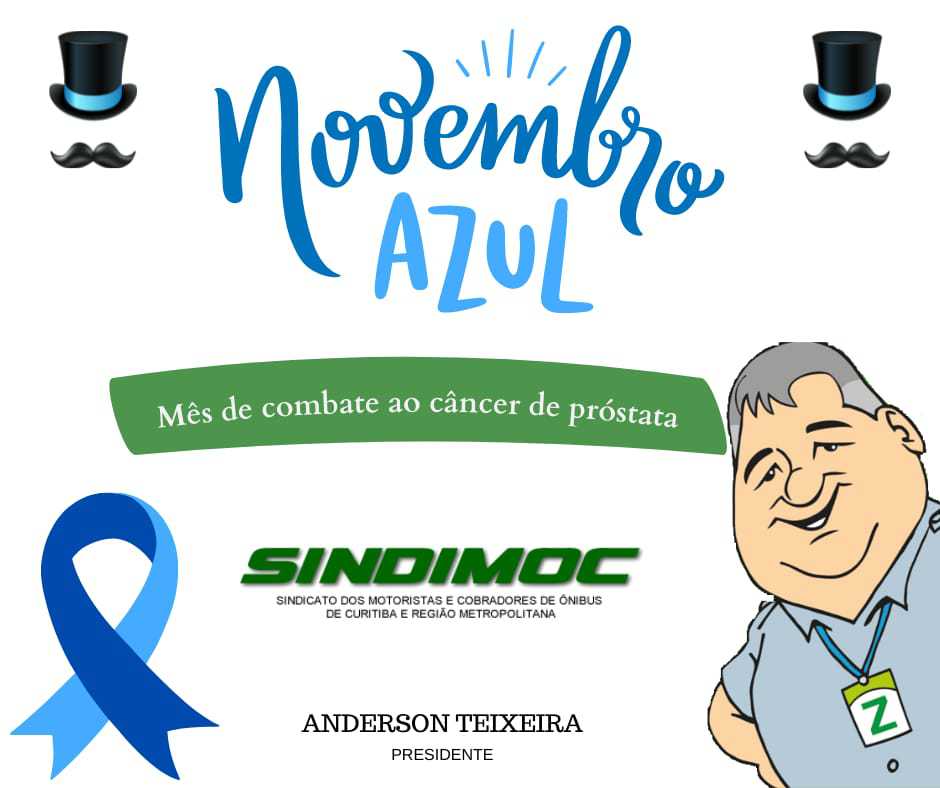 Sindimoc apoia campanha do Novembro Azul