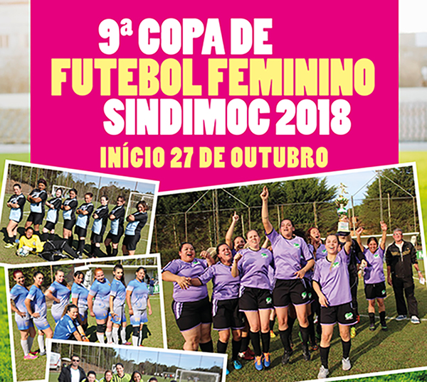 9ª Copa de Futebol Feminino inicia dia 03 de novembro 