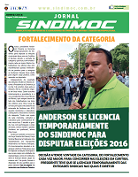 Jornal do Sindimoc - Junho/2016