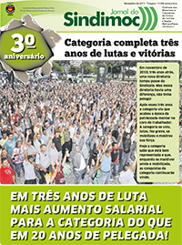 Jornal do Sindimoc - Jornal Especial de 3 Anos
