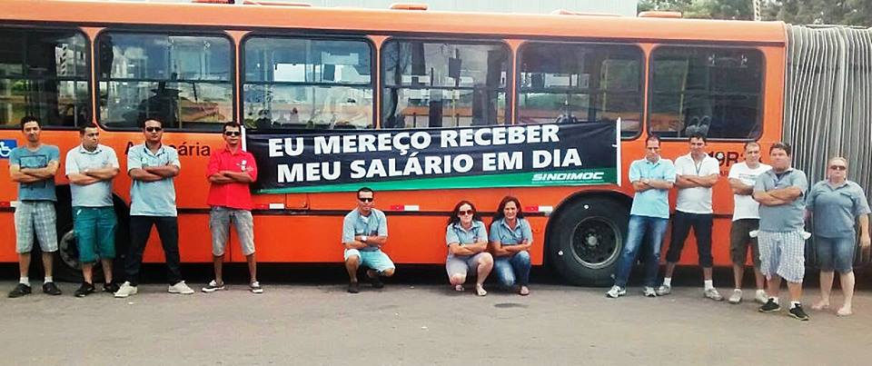 Motoristas e cobradores de Curitiba rejeitam por unanimidade aumento salarial