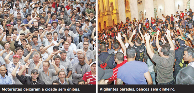 Curitiba já passou por quatro grandes greves neste ano