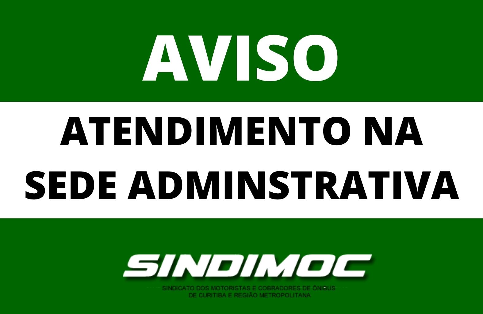 Sindimoc suspende atendimentos na Sede Administrativa