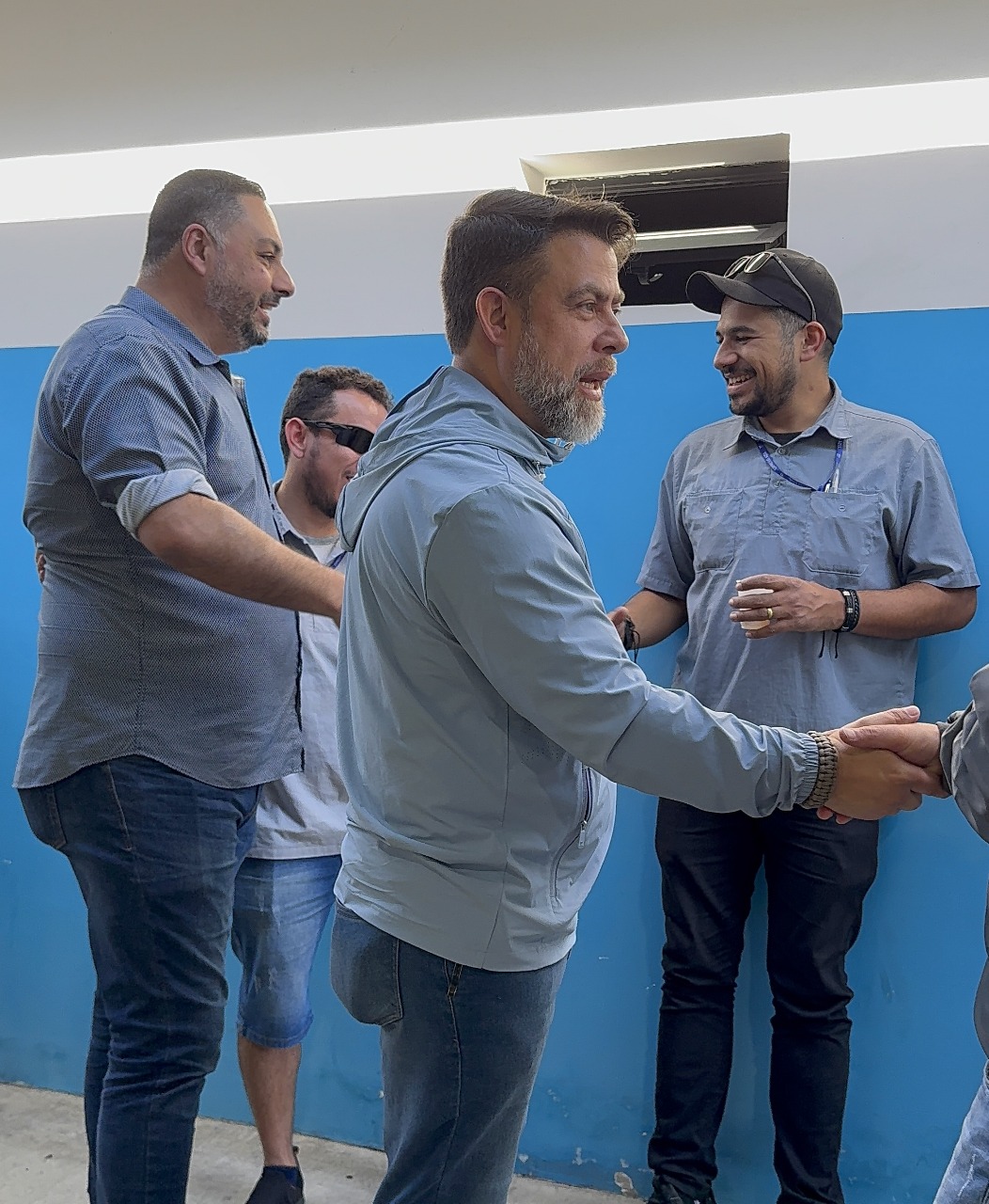 Sindimoc marca presença em evento de alusão ao dia do Motorista e semana Sipat na Expresso Azul Filial!