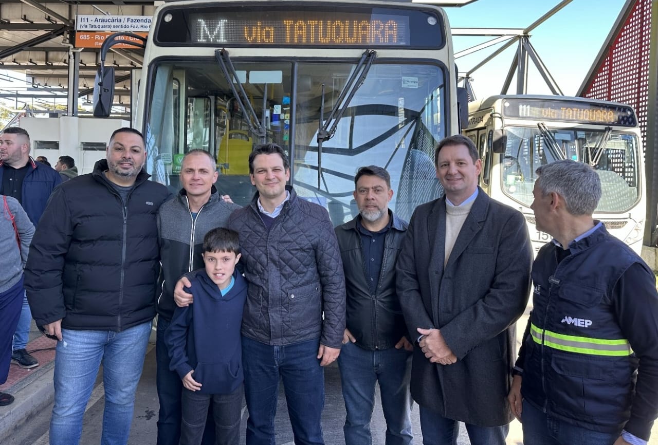 Integração Revolucionária: Terminal Tatuquara Une Curitiba, Araucária e Fazenda Rio Grande, tem apoio do Sindimoc.