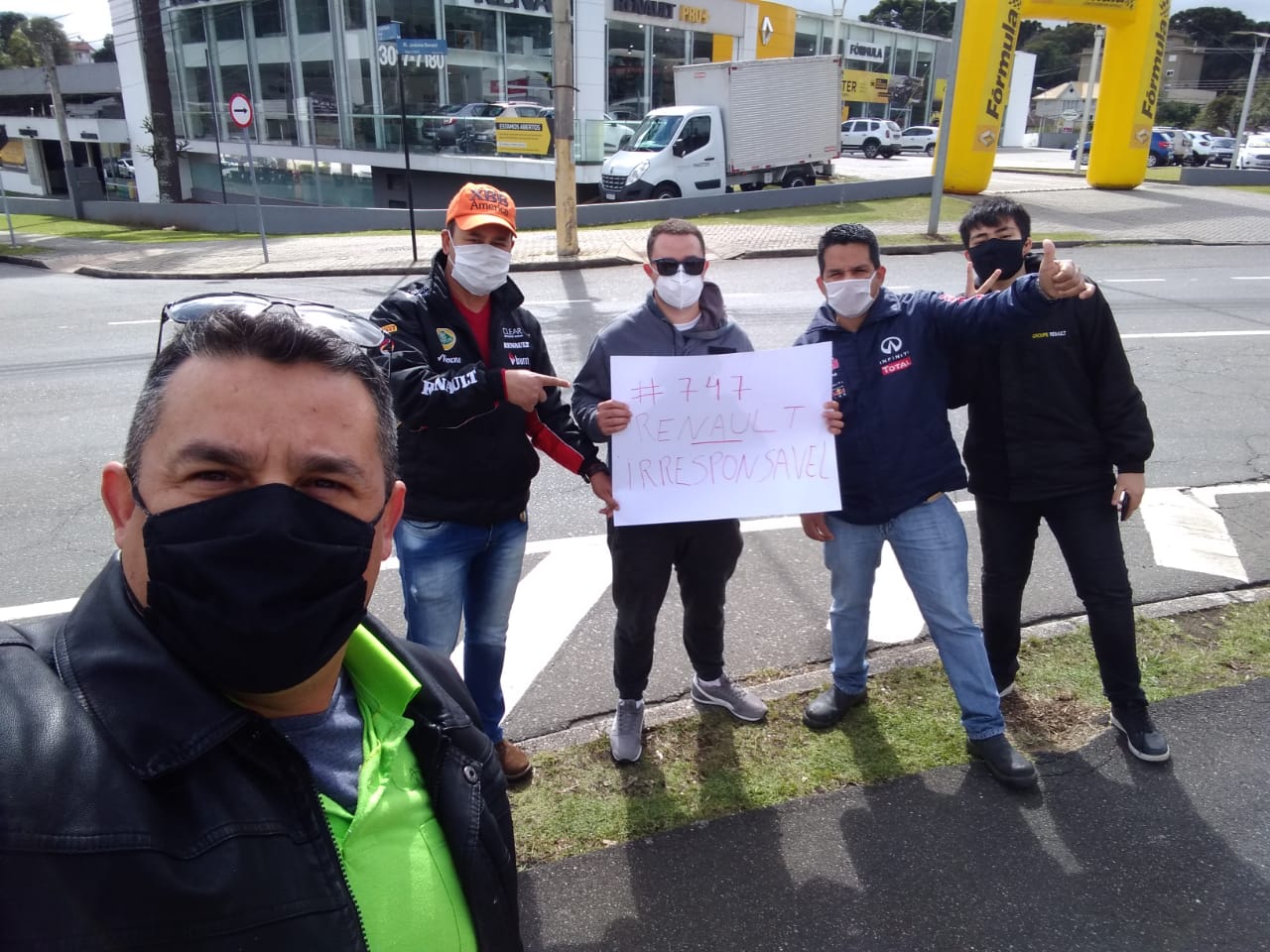 Sindimoc apoia mobilização de trabalhadores da Renault