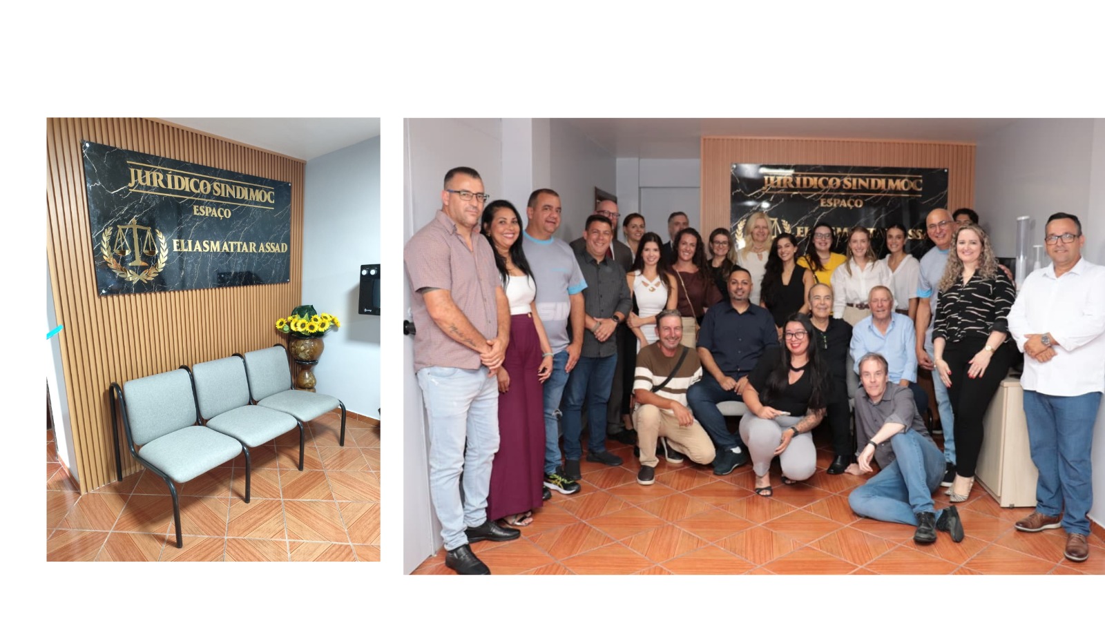 SINDIMOC INAUGURA ESPAÇO JURÍDICO ELIAS MATTAR ASSAD 