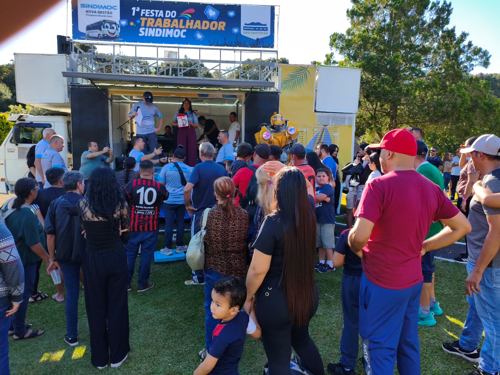 CATEGORIA LOTA CHÁCARA PARA CELEBRAR A 1ª FESTA DO TRABALHADOR SINDIMOC