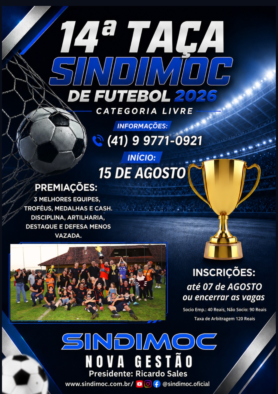 VEM AÍ A COMPETIÇÃO MAIS ESPERADA DO ANO! 