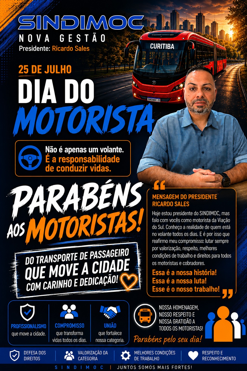  25 de Julho | Dia do Motorista 