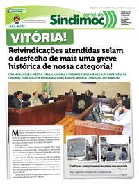 Jornal do Sindimoc - Junho de 2014 - Edição 18