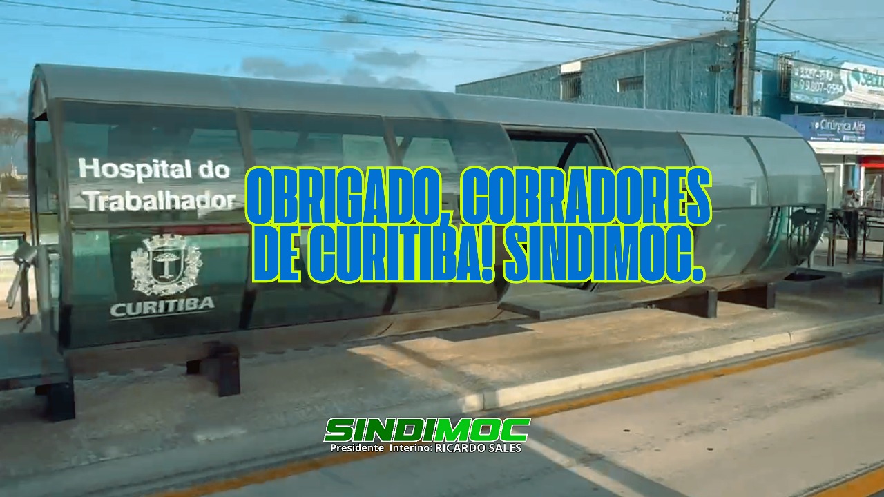  Sindimoc parabeniza todos os cobradores pelo seu dia – 19 de agosto!